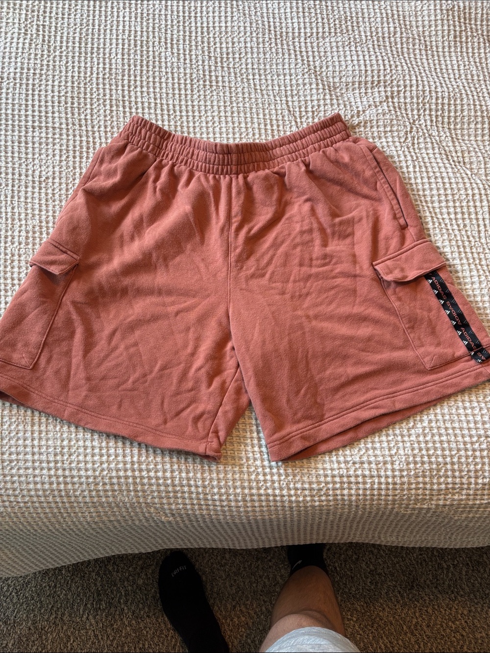 adidas Men's Rose Cargo Athletic Shorts